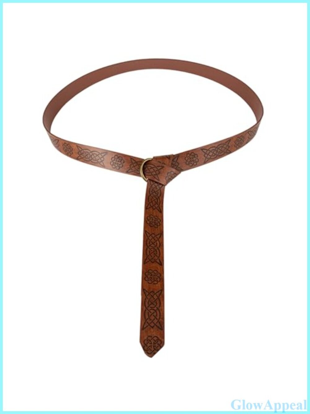 PU Leather Renaissance Viking Knight Belt Medieval Retro Cosplay Accessory